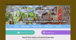 Desktop Screenshot of northforkvalley.net