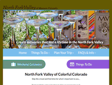 Tablet Screenshot of northforkvalley.net